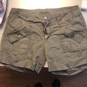 Younique Army Green Shorts